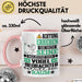 Vogelbeobachter Geschenk Tasse Lustiger Spruch Erheben Sie Sich Der Vogelbeobachter Betritt den Raum Rosa Trendation