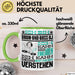 Drum-and-Bass-DJ Geschenk Tasse Lustige Geschenkdiee für einen Drum-and-Bass-DJ Geburtstag Ich Bin Drum-and-Bass-DJ Ich Kann Es Dir Erklären Aber Nicht Für Dich Verstehen Grün Trendation