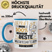 Beste Musikredakteurin Der Welt Tasse Geschenk für Eine Musikredakteurin Geprüft Und Sicher Geschenkidee Geburtstag Weihnachten Blau Trendation