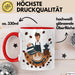 Barista Tasse Geschenk Lustige Geschenkidee Spruch Für Kaffee Liebhaber Rot Trendation