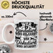 Wer Randaliert Wird Relaxiert Wer Disutiert Wird Intubiert Tasse Geschenk Krankenschwester Anästhesie Propofol Geschenkidee Kaffee-Becher Weiß Trendation