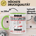 Trailrunnerin Tasse Geschenk Ich Bin Trailrunnerin Warum Weil Ich Es Kann Geschenkidee Geburtstag Grün Trendation