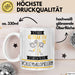 Volleyballspielerin Tasse Geschenk Becher Stark Attraktiv Furchtlos Volleyballspielerin Lustige Geschenkidee Weiß Trendation