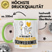 Schwiegeronkel Geschenk Tasse So Gut Kann Nur Ein Schwiegeronkel Aussehen Geschenkidee Kaffee-Becher Grün Trendation