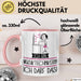 Geschenk für Musiktechnikerin Tasse Lustige Geschenkidee Geburtstag Ich Bin Musiktechnikerin Ich Darf Das Rosa Trendation