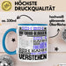 Outdoor-Blogger Geschenk Kaffee-Tasse Geschenkidee für Outdoor-Blogger Ich Bin Outdoor-Blogger Ich Kann Es Dir Erklären Jedoch Nicht Für Dich Verstehen Spruch Lustig Blau Trendation