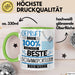 Beste Schwimmsportlerin Der Welt Tasse Geschenk für Eine Schwimmsportlerin Geprüft Und Sicher Geschenkidee Geburtstag Weihnachten Grün Trendation