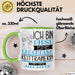 Reittrainerin Tasse Geschenk Ich Bin Diese Eine Legendäre Reittrainerin Von Der Alle Reden Geschenkidee Geburtstag Weihnachten Grün Trendation