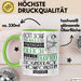 Soundtrack-Komponistin Geschenk Becher Tasse Gott Schuf Alle Menschen Gleich Nur Die Besten Durfeten Soundtrack-Komponistin Werden Geschenkidee Lustig Grün Trendation