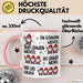 Weihnachten Tasse Geschenk Glühwein Ein Glühwein Wichtel Swei Glühwein Wichtel Geschenkidee Lustiger Spruch Kaffee-Becher Rosa Trendation