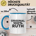 Ruth Tasse Original 100% Ruth Geschenk Blau Trendation