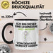 Jazz-Musiker Geschenk Tasse Lustige Geschenkidee Geburtstag für Jazz-Musiker Ich Bin Dieser Legendäre Jazz-Musiker Von Dem Alle Geredet Haben Kaffee-Becher Schwarz Trendation
