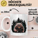 Bärenliebhaber Tasse Geschenkidee für Naturliebhaber Weiß Trendation
