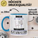 Naturmalerin Tasse Geschenk Becher Stark Attraktiv Furchtlos Naturmalerin Lustige Geschenkidee Blau Trendation