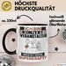 Konzertveranstalter Tasse Geschenk für Konzertveranstalter Geburtstag Lustiger Spruch Kaffee-Becher Was Ist Deine Superkraft Schwarz Trendation