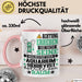 Aquarium-Hobbyist Geschenk Tasse Lustiger Spruch Erheben Sie Sich Der Aquarium-Hobbyist Betritt den Raum Rosa Trendation