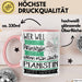 Pianistin Tasse Geschenk Spruch Wer Will Schon Prinzessin Sein Wenn Man Auch Pianistin Sein Kann Rosa Trendation