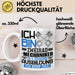 Zweiradmechaniker Ausbildung Tasse Geschenk Ich Bin Zweiradmechaniker In Der Ausbildung Ich Darf Das Geschenkidee Spruch Weiß Trendation