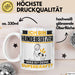 Hundebesitzer Tasse Geschenk für Hundebesitzer Geburtstag Lustiger Spruch Kaffee-Becher Was Ist Deine Superkraft Weiß Trendation