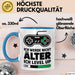 Gamer Gaming Liebhaber Tasse Geschenk Lustige Geschenkidee Spruch Ich Werde Nicht Älter Ich Level Up Blau Trendation