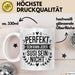 Susi Tasse Geschenk Perfekt Sein Kann Jeder Geschenkidee Geburtstag Weiß Trendation