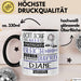 DJane Geschenk Becher Tasse Gott Schuf Alle Menschen Gleich Nur Die Besten Durfeten DJane Werden Geschenkidee Lustig Trendation