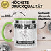 Polo-Spieler Tasse Geschenk für Polo-Spieler Geburtstag Lustiger Spruch Kaffee-Becher Was Ist Deine Superkraft Grün Trendation