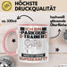 Parkour-Trainer Tasse Geschenk für Parkour-Trainer Geburtstag Lustiger Spruch Kaffee-Becher Was Ist Deine Superkraft Rosa Trendation
