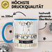 Hip-Hop-Fan Geschenk Tasse Becher Die Frau Die Allen Kann Geschenkidee für eine Hip-Hop-Fan Lustig Blau Trendation