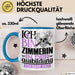 Zimmerin Ausbildung Start Geschenk Tasse Ich Bin Zimmerin In Der Ausbildung Ich Darf Das Kaffee-Becher Geschenkidee Blau Trendation