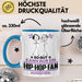 Hip-Hop-Fan Geschenk Tasse So Gut Kann Nur Ein Hip-Hop-Fan Aussehen Geschenkidee Kaffee-Becher Blau Trendation