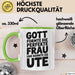 Ute Tasse Geschenk Gott Formte Die Perfekte Frau Ute Geschenkidee Grün Trendation