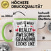 Oma Tasse Geschenk This Is What Awesome Grandma Looks Like Geschenkidee Grün Trendation