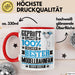Modellbahnfan Geschenk Lustiger Spruch für Modellbahnfan Geschenkidee Bester Modellbahnfan Der Welt Rot Trendation