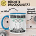 Stiefbruder Tasse Geschenk für Stiefbruder Der Mann Der Alles Kann Geschenkidee zum Geburtstag Blau Trendation