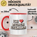Ehefrau Ehefrauen Verheiratete Frauen Sarkasmus Tasse Becher Geschenk Lustige Geschenkidee Spruch Ich Meinen Ehemann Rot Trendation