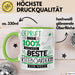 Beste Kiteboarderin Der Welt Tasse Geschenk für Eine Kiteboarderin Geprüft Und Sicher Geschenkidee Geburtstag Weihnachten Grün Trendation