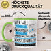 Wanderführerin Tasse Geschenk Spruch Wer Will Schon Prinzessin Sein Wenn Man Auch Wanderführerin Sein Kann Grün Trendation