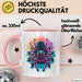 Spinne Vogelspinne Tier Tasse Geschenk Lustige Geschenkidee Spruch Rosa Trendation