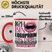 Logopädin Ausbildung Start Geschenk Tasse Ich Bin Logopädin In Der Ausbildung Ich Darf Das Kaffee-Becher Geschenkidee Rot Trendation