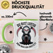 Sensenmann Tasse Geschenk Lustige Geschenkidee Spruch Du Bist Lustig Dich Hole Ich Zuletzt! Grün Trendation