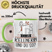 Kellnerin Tasse Geschenk Ich Bin Kellnerin Und Du So Geschenkidee Lustiger Spruch Becher Grün Trendation