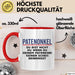 Patenonkel Tasse Geschenk Du Bist Nicht Du Geschenkidee Patenkind Taufe Rot Trendation