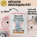 Elefant Tier Tasse Geschenk Lustige Geschenkidee Spruch Das Ist Mein Mensch Kostüm Ich Bin Eigentlich Ein Elefant Rosa Trendation