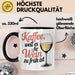Kaffee Weintrinker Tasse Geschenk Lustige Geschenkidee Weil Es für Wein Zu Früh Ist Trendation