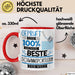 Beste Schwimmsportlerin Der Welt Tasse Geschenk für Eine Schwimmsportlerin Geprüft Und Sicher Geschenkidee Geburtstag Weihnachten Rot Trendation