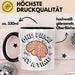 Puzzle Süchtiger Tasse Geschenk Lustige Geschenkidee Spruch Für Gehirn Knobler Trendation