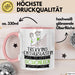 Trekking-Enthusiastin Weil Es Keinen Schöneren Beruf Gibt Tasse Geschenk für Eine Trekking-Enthusiastin Lustig Rosa Trendation