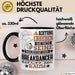 Breakdancer Geschenk Tasse Lustiger Spruch Erheben Sie Sich Der Breakdancer Betritt den Raum Schwarz Trendation