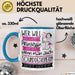 Sounddesignerin Tasse Geschenk Spruch Wer Will Schon Prinzessin Sein Wenn Man Auch Sounddesignerin Sein Kann Blau Trendation